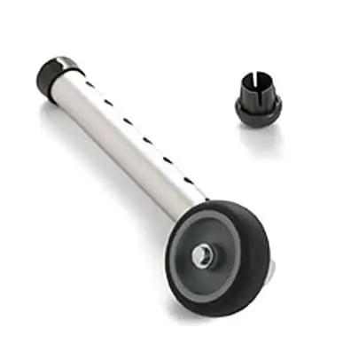 Invacare 3" Single-Fixed Wheel With Glide Tip 1