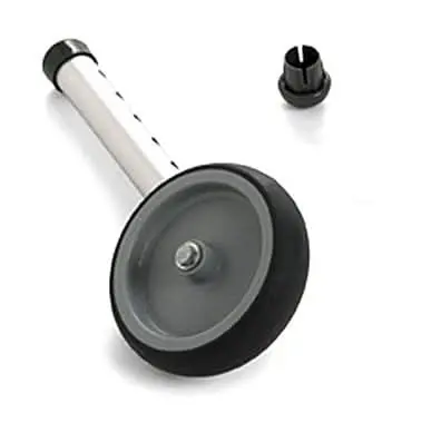 Invacare 5" Single-Fixed Wheel With Glide Tip 1