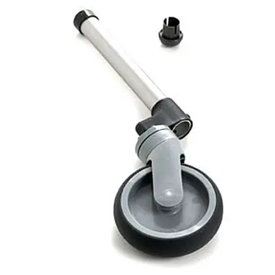 Invacare 5" Swivel Wheel With Glide Tip 1