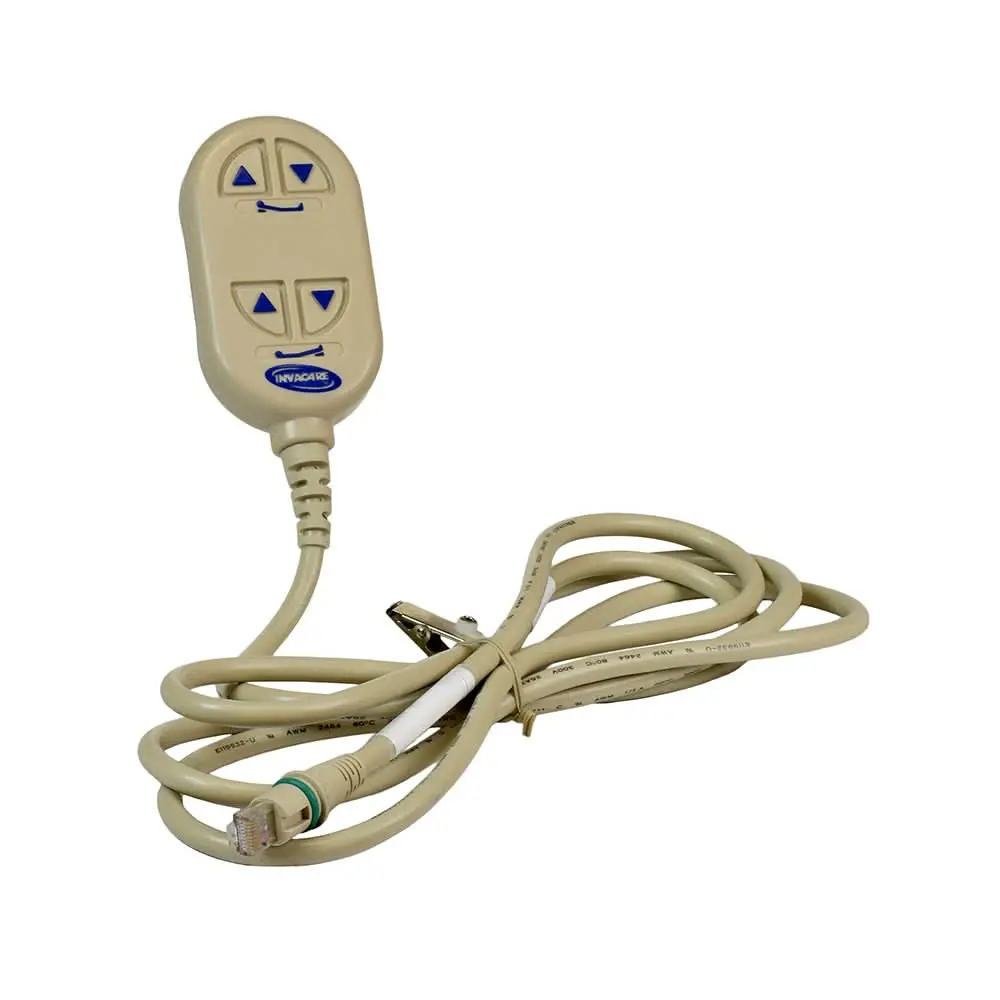 4-Button Hand Control Pendant For The Invacare 5310Ivc Semi Electric Homecare Bed (1115288) 1