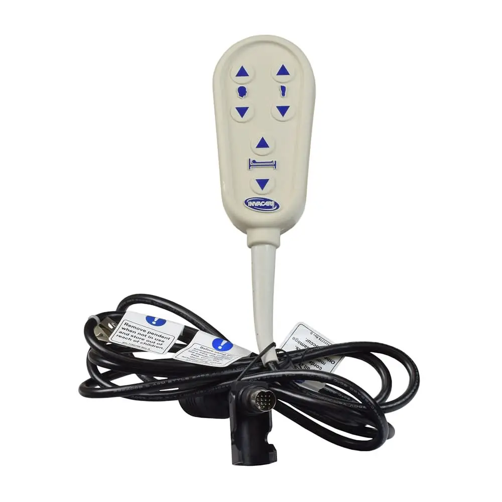 6-Button Hand Control Pendant For The Invacare Va-G54 Homecare Bed (1182430) 1