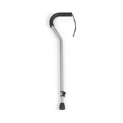 Invacare Offset Cane -- Silver 1