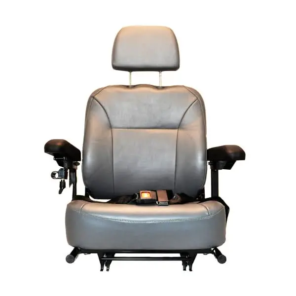 Gray Vinyl Van Seat Assembly For Invacare M71 (M71seat) 1
