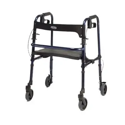 Invacare Rollite Rollator With 5" Wheels -- Midnight Blue 1