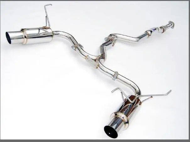 Invidia N1 Twin Outlet Single Layer Tip Ss Cat-Back Exhaust | 2015-2018 Subaru Wrx/Sti Sedan 1