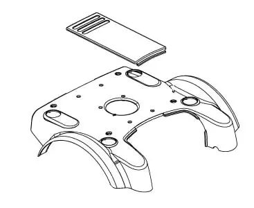 Shroud Assembly For Jazzy 1101/1121 With Standard Seating - Champagne (Shdasmb3426) 1