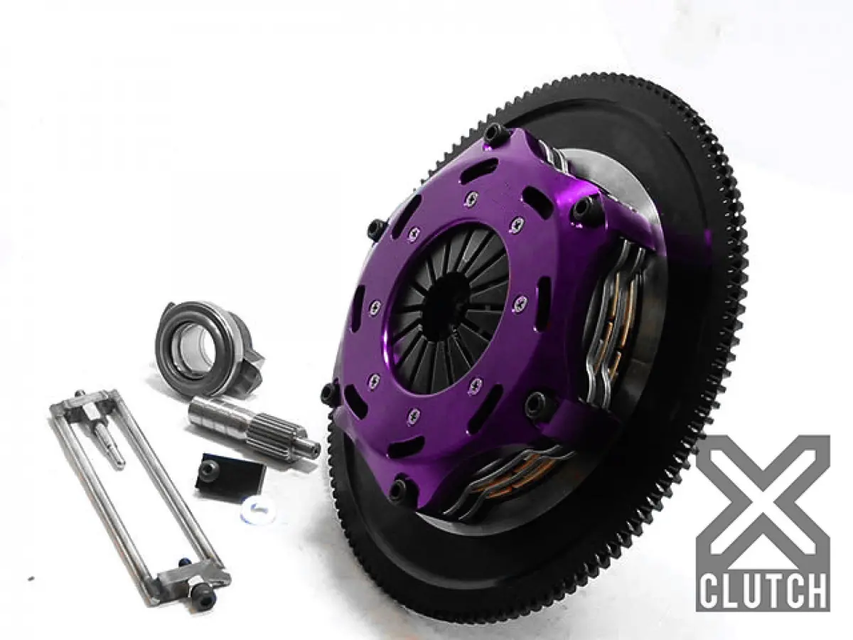 Xclutch 7.25" Twin Solid Ceramic Clutch Kit For Subaru Models (Incl. Wrx 2002-2005) 1