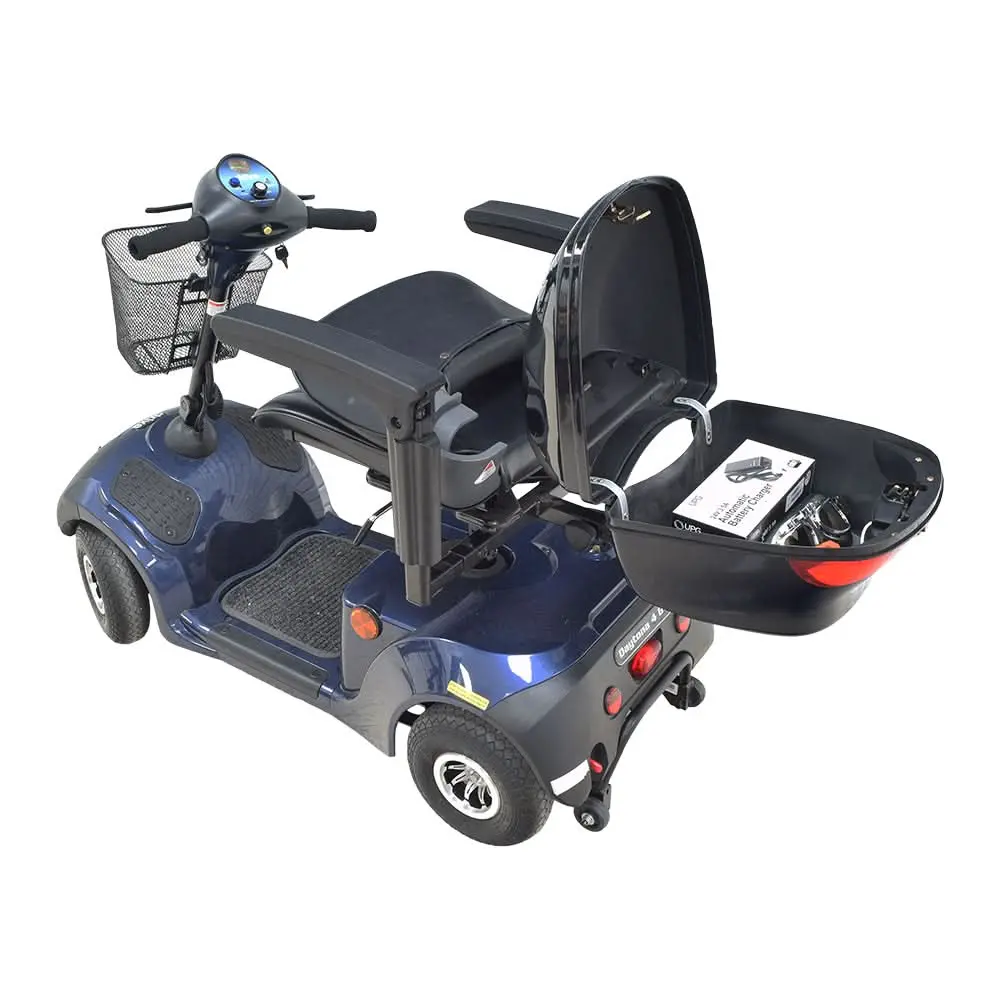 Universal Mobility Scooter Rear Trunk & Bracket Assembly 1