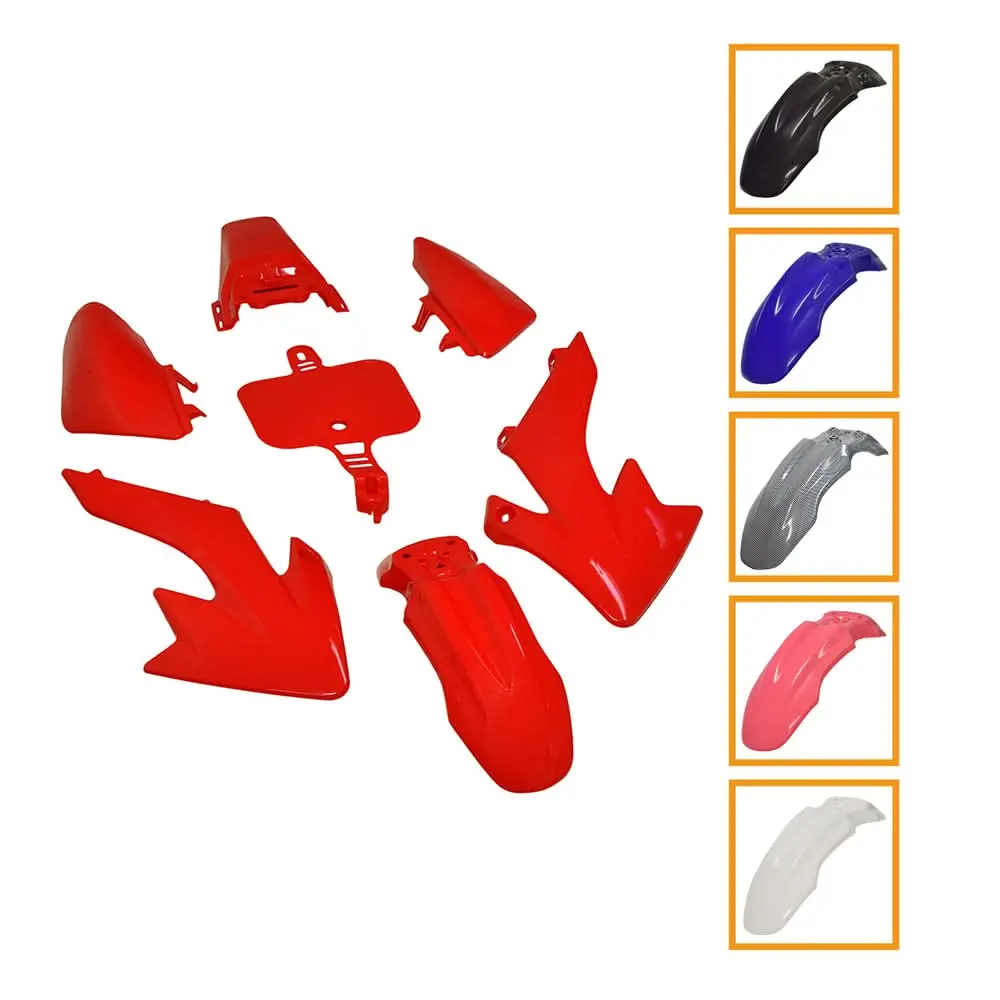 Honda Crf Style 50Cc - 70Cc Dirt Bike Fender & Body Panel Set (Small) 1