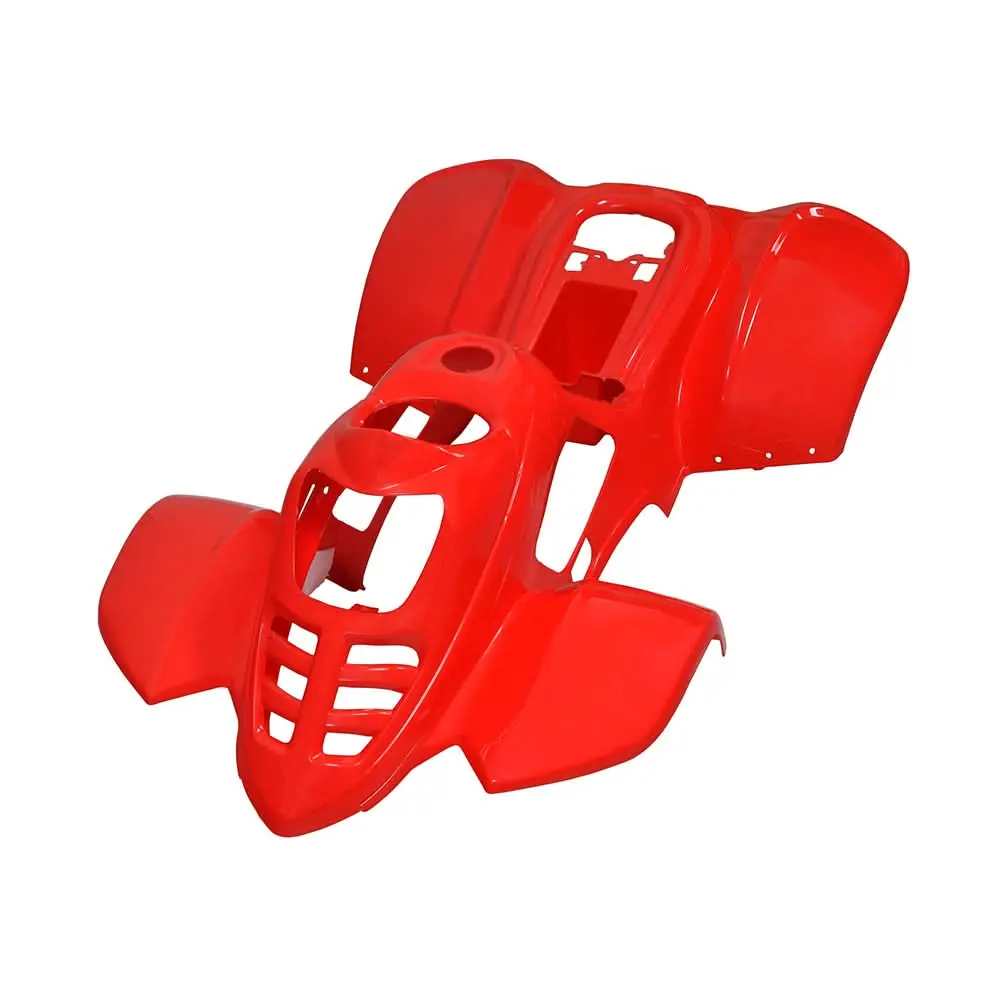 Red Fender Set For 50Cc Atvs 1