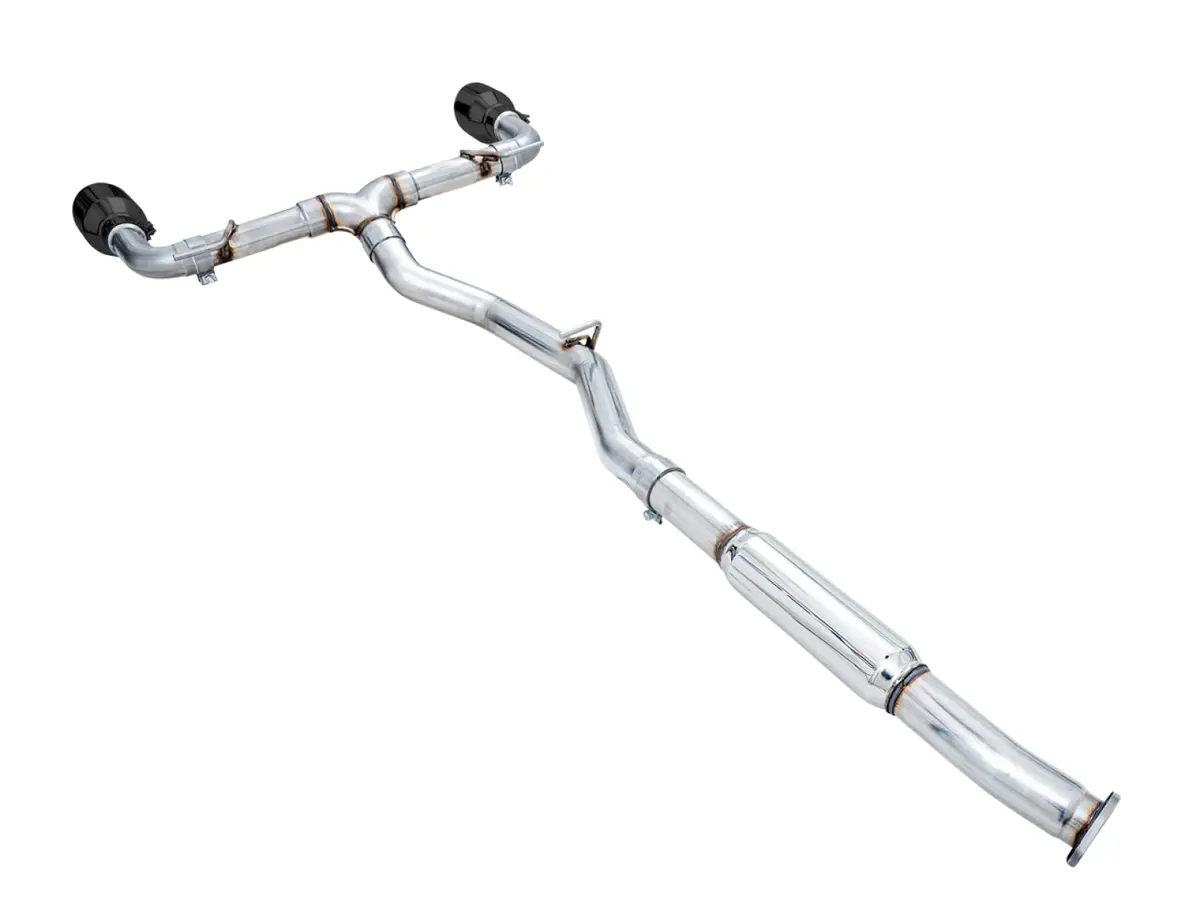Awe Tuning Awe Track Edition Exhaust For Subaru Brz / Toyota Gr86 / Toyota 86 -- Diamond Black Tips 1