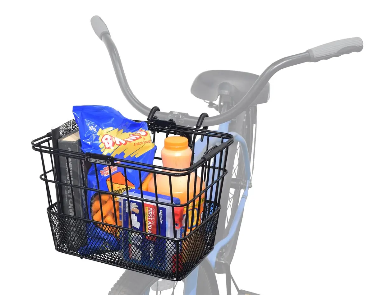 Lift-Off Wire Basket With Mesh Bottom 3