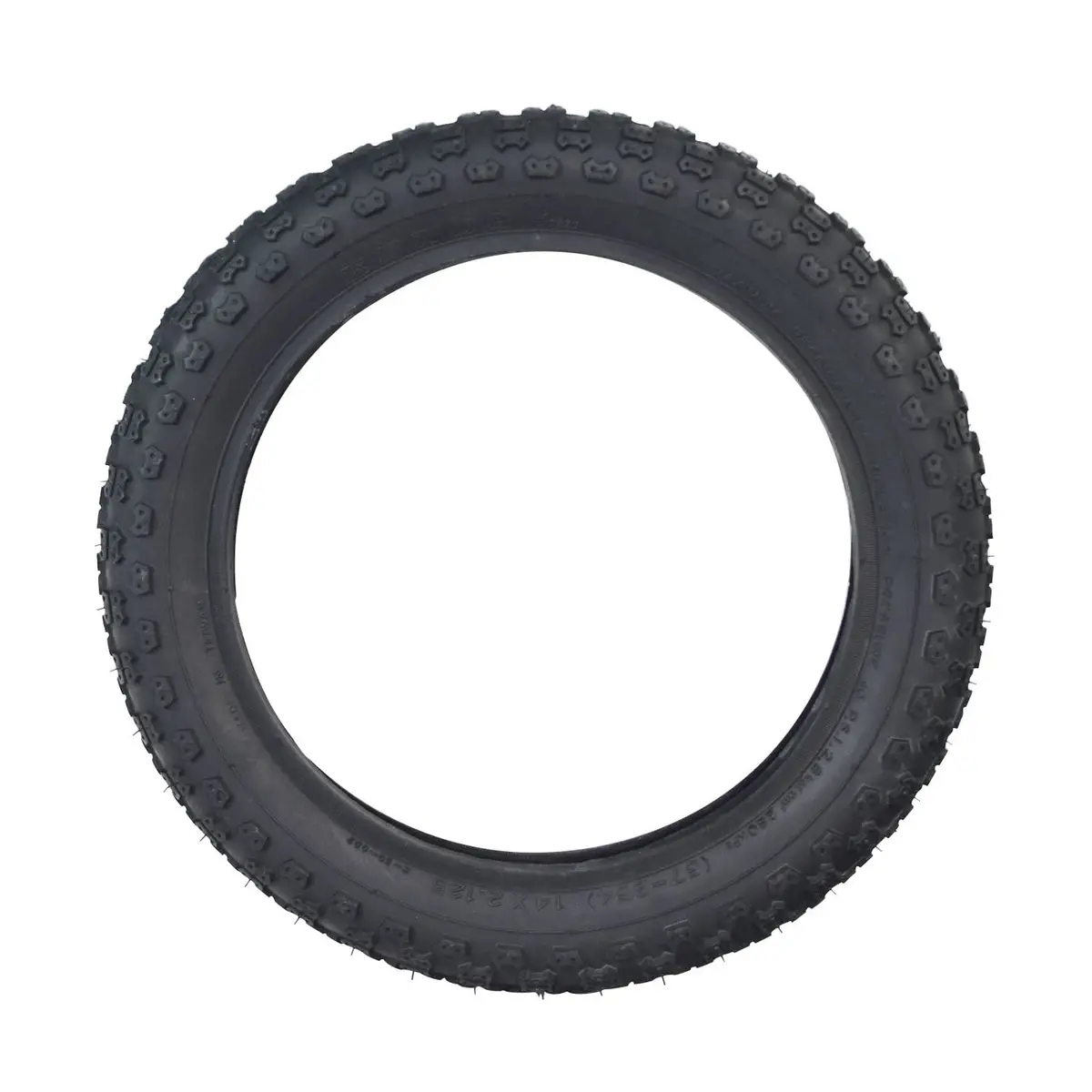 14"X2.125" Black Mx3 Bicycle Tire With K50 Tread 2
