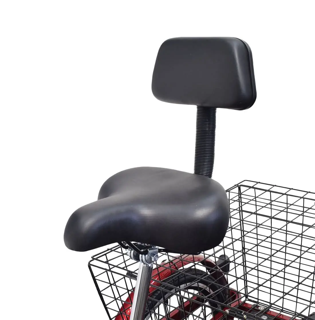Deluxe Comfort Bike Saddle Seat With Backrest For The Schwinn Meridian Trike 1