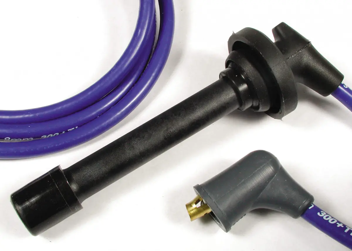 Accel Spark Plug Wires - 8Mm Thundersport Cust Fit Blue 1