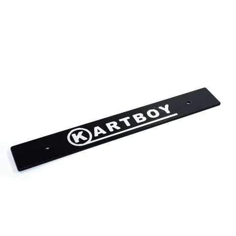 Kartboy Subaru Front License Plate Delete Black - Universal 1
