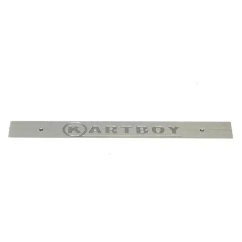 Kartboy Subaru Front License Plate Delete Silver - Universal 1