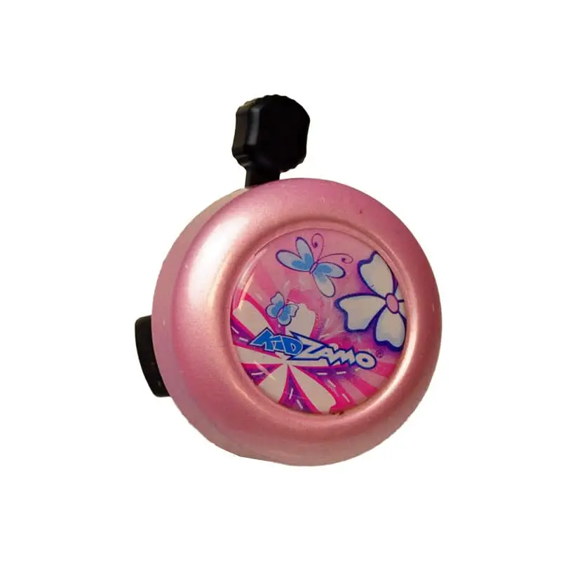 Pink Daisy Handlebar Mount Bell For Bikes & Scooters 1