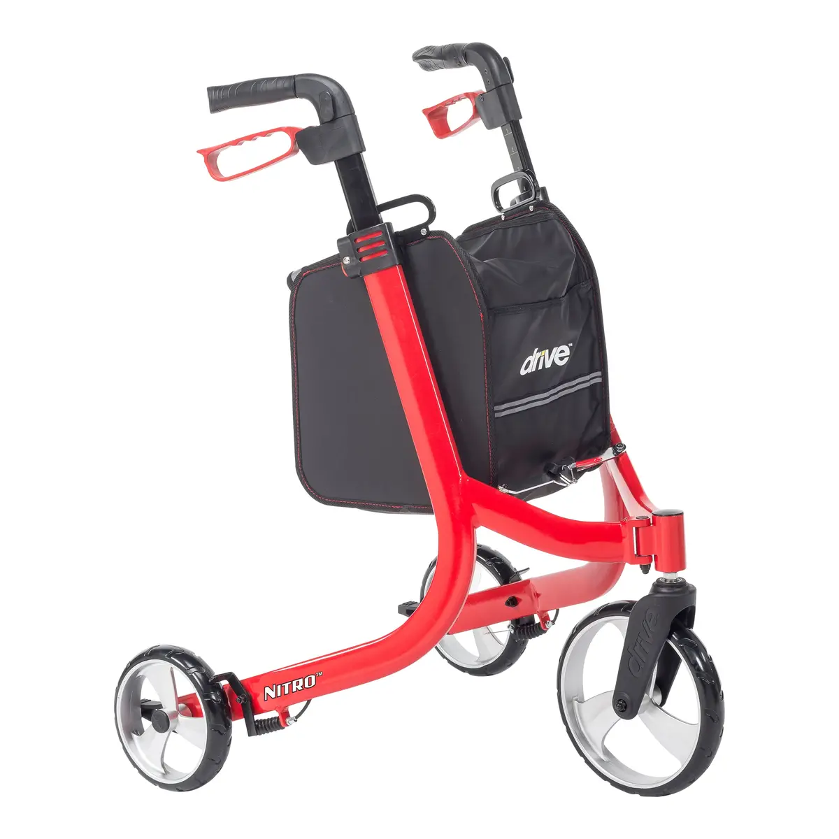 Nitro Euro Style 3-Wheel Rollator Rolling Walker 1
