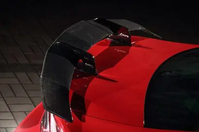 Kuhl Swan Neck Carbon Gt Wing + Bk Chrome Stays For 2011-20 Toyota 86/Fr-S [Zn6] 1
