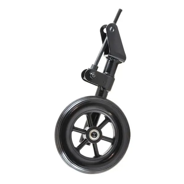 Left 6" Black Anti-Tip Wheel Assembly For The Jazzy Select Hd Power Chair (Frmasmb17217) 1