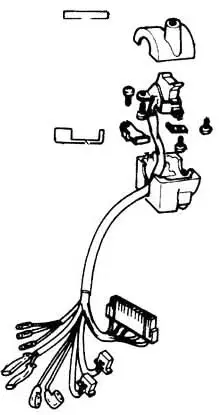 Left Handlebar Switch Assembly For Honda Elite 250 (1986 Models) (Oem) 1