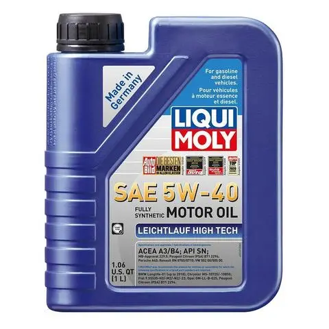 Liqui Moly 1L Leichtlauf High Tech Motor Oil 5W-40 1