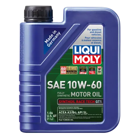Liqui Moly 1L Synthoil Race Tech Gt1 Motor Oil 10W-60 1