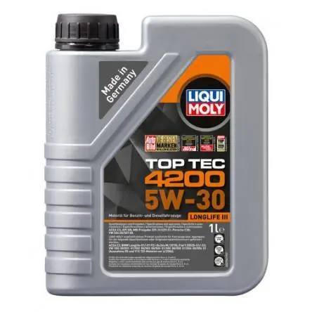 Liqui Moly 1L Top Tec 4200 Motor Oil 5W-30 1
