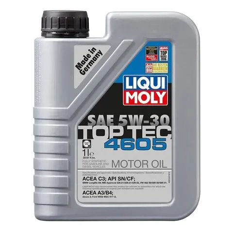 Liqui Moly 1L Top Tec 4605 Motor Oil 5W-30 1