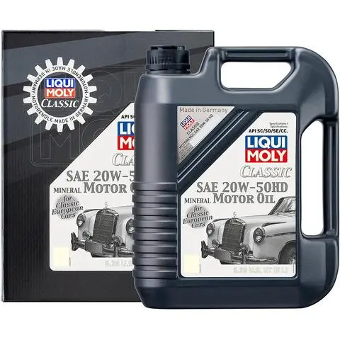 Liqui Moly 5L Classic Motor Oil Sae 20W-50 Hd 1
