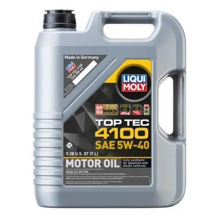 Liqui Moly 5L Top Tec 4100 Motor Oil 5W-40 1