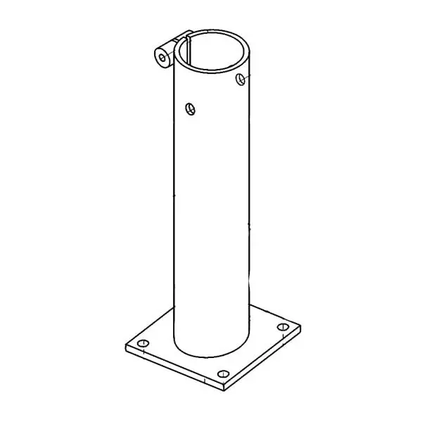 Lower Seat Post Assembly For The Jet 3 (Frmasmb3197) 1