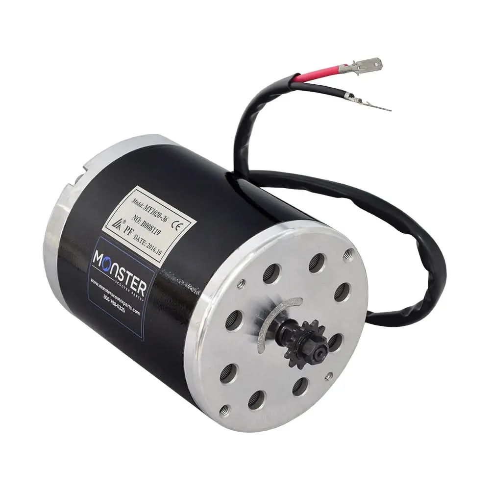 36 Volt 500 Watt My1020 Electric Motor With #25 Chain Sprocket For Scooters, Dirt Bikes, & Go-Karts (Blemished) 1
