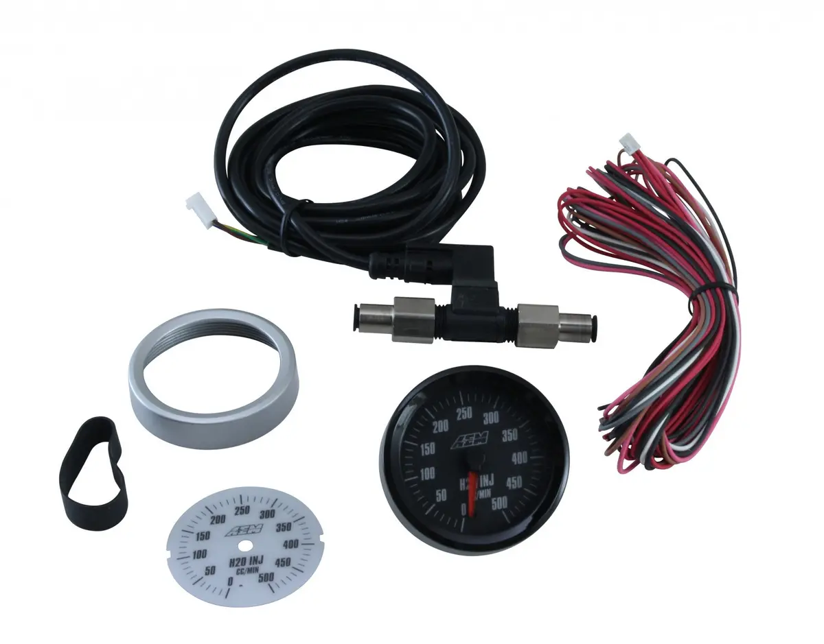 Aem Analog H2o Flow Gauge 0-500Cc 1