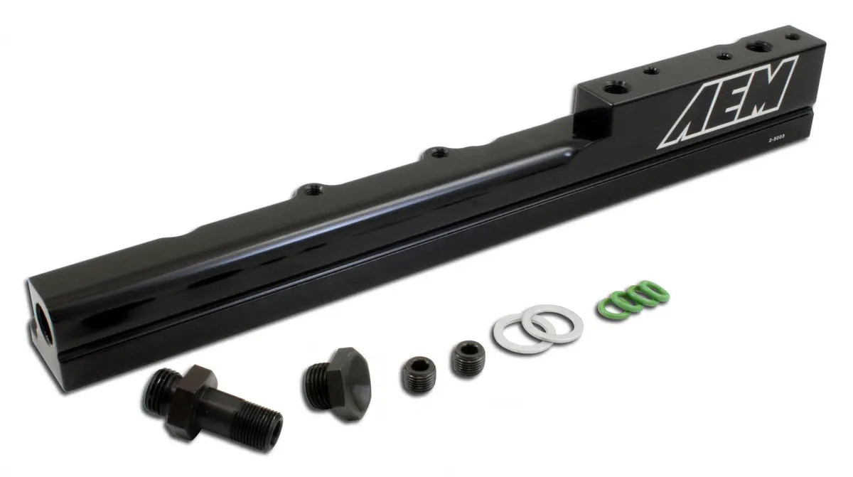 Aem High Volume Fuel Rail For Honda B16a2 & B16a3 1