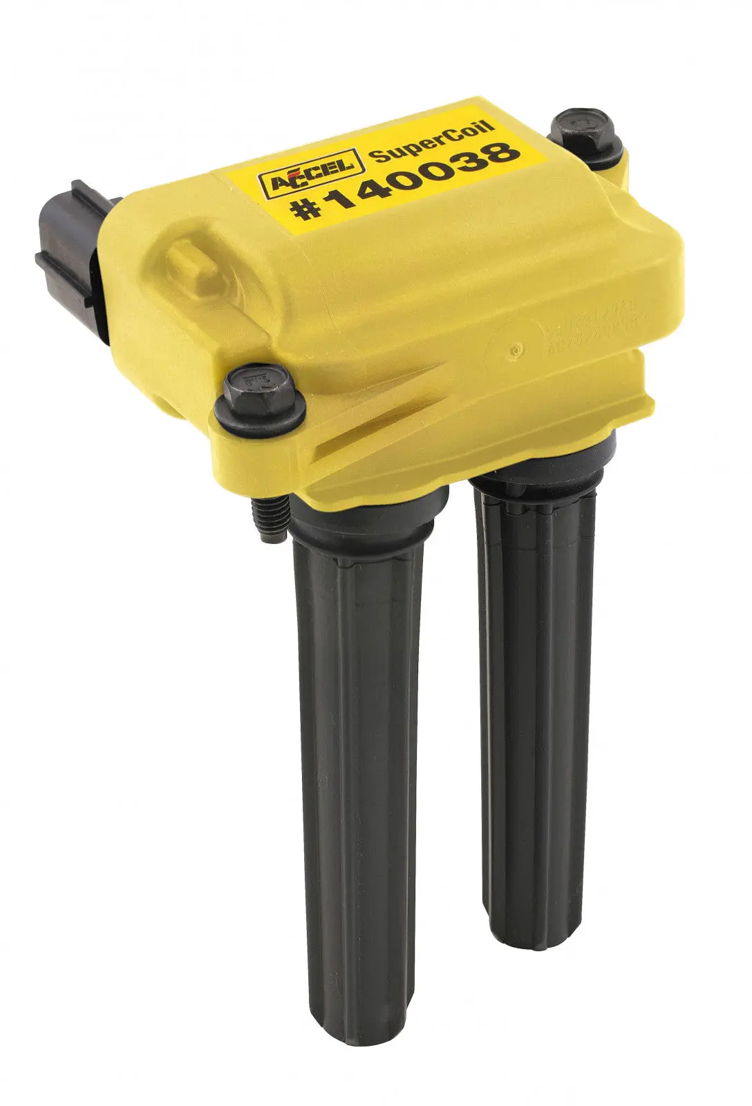 Accel Ignition Coil 2005-2020 Gen 3 Chrysler Hemi 5.7L/6.1L/6.2L/6.4L, Yellow, Dual Plug, Individual 1