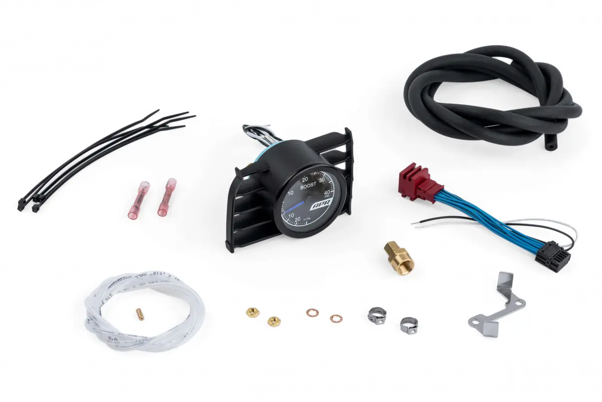 Apr Mk7 Mechanical Boost Gauge System (Blue) 1