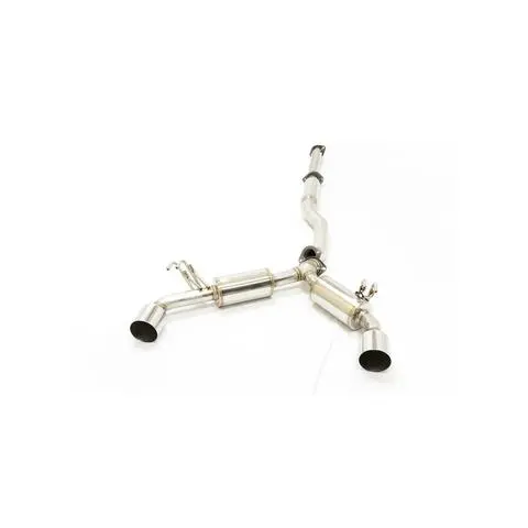 Mxp Comp Rs Cat Back Exhaust Stainless Steel Mitsubishi Evo X 2008-2015 1