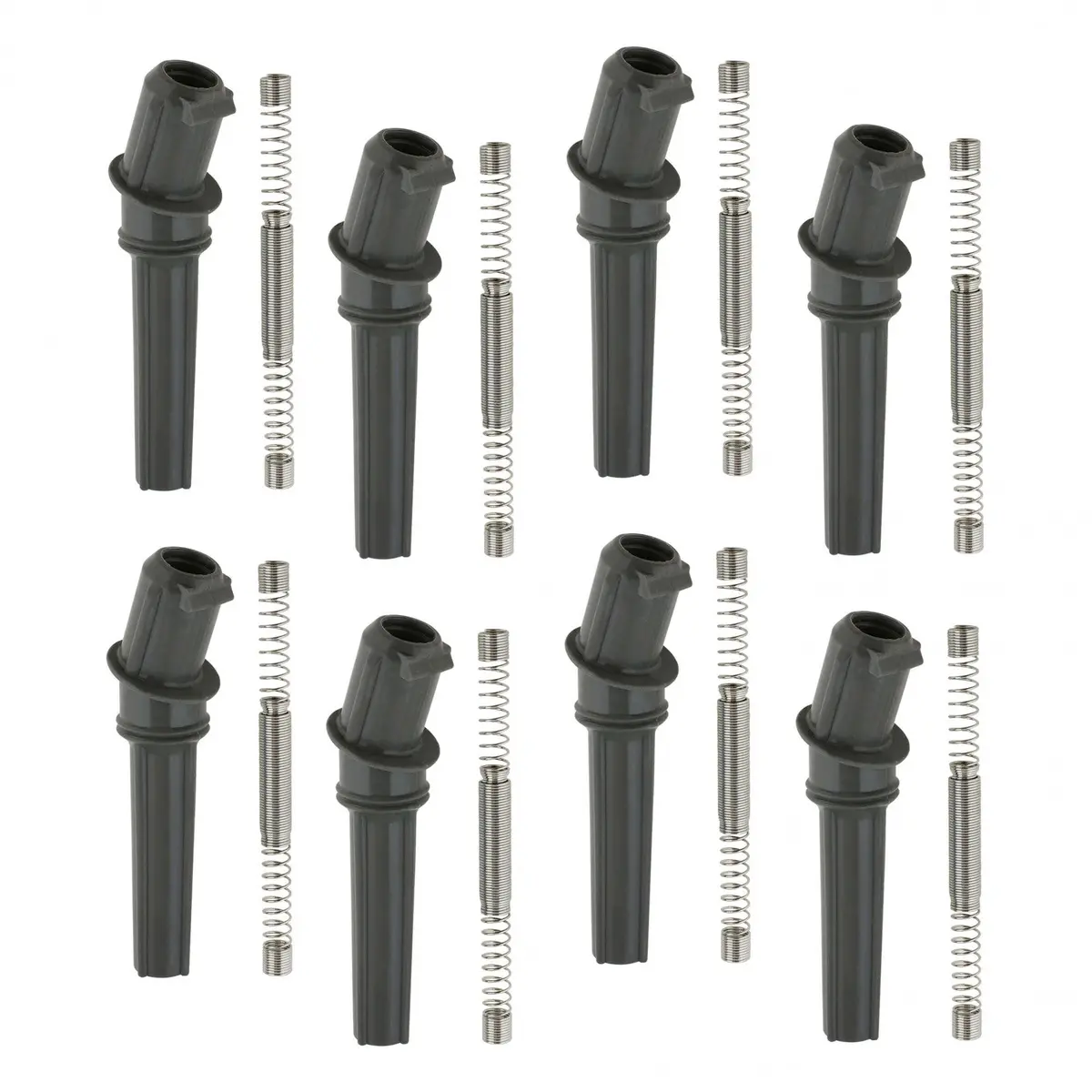 Accel High Performance Ignition Coil Boots, 1997-2011 Ford 2-Valve Engines, Black, 8-Pack 1