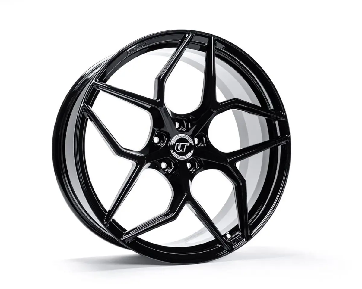 Vr Forged D04t Wheel Gloss Black 22X9.5 30Mm 5X120 1