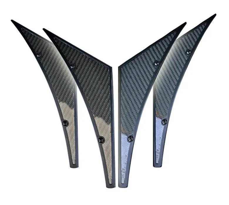 Nrg Carbon Fiber Look Canards 4Pcs 1