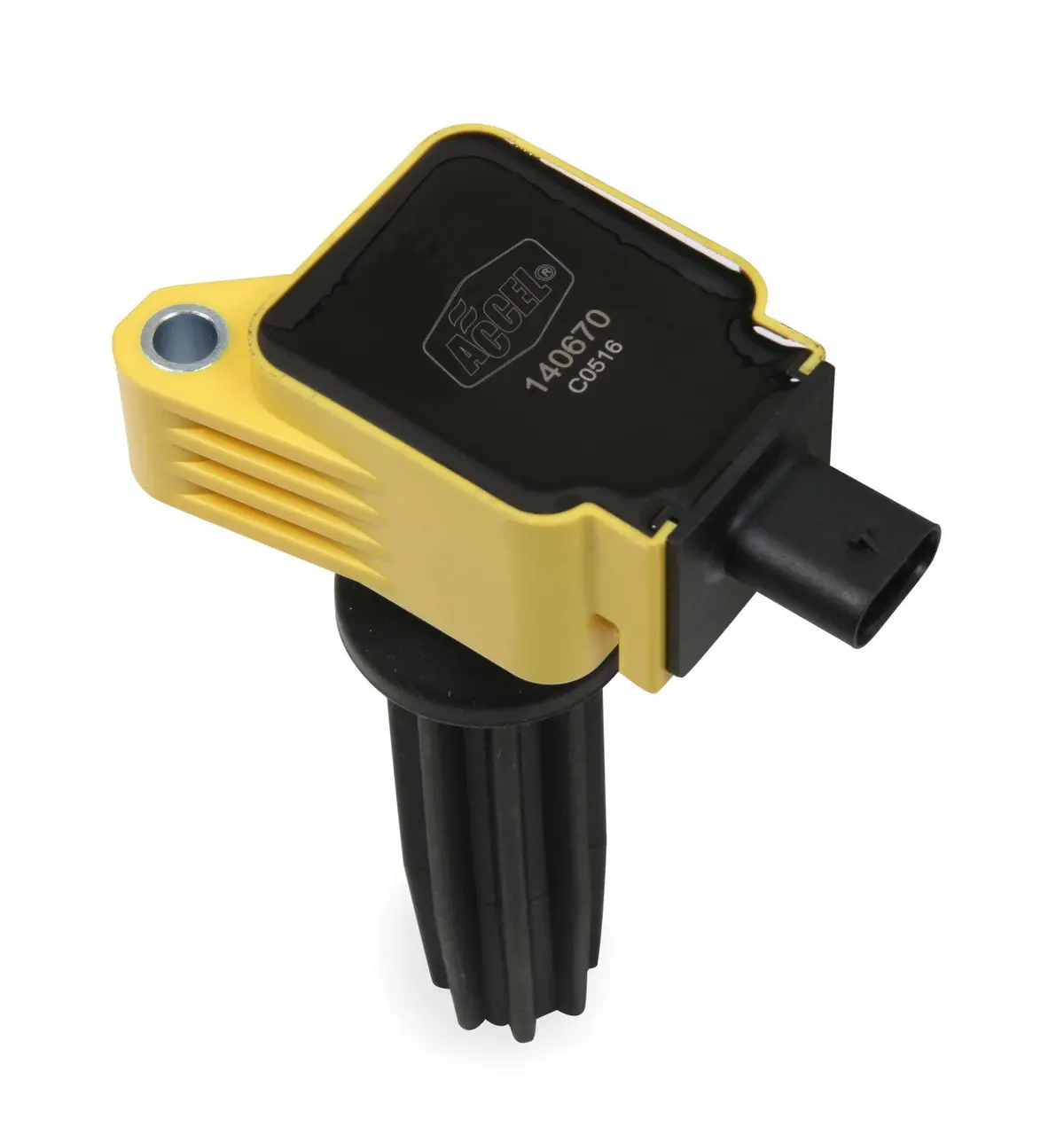 Accel Ignition Coil - Supercoil - 2012-2017 Ford Ecoboost 2.0L/2.3L - L4 - Yellow - Individual 1