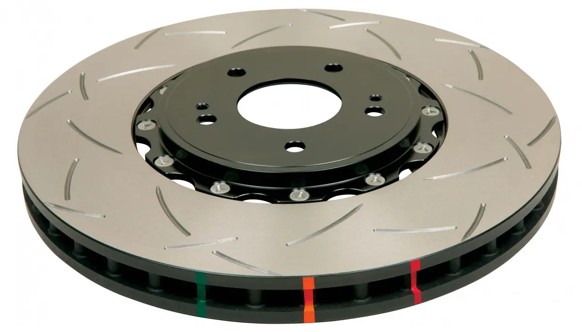 Dba Chevrolet Corvette T3 5000 Series Front Brake Rotor-Black 1