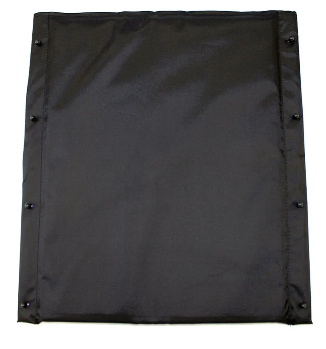 18"W Black Nylon Seat Upholstery For Wheelchairs 2