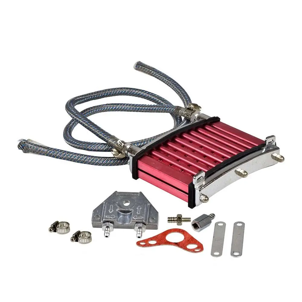 Oil Cooler Kit For 4-Stroke Atv, Dirt Bike, & Scooter Engines 3