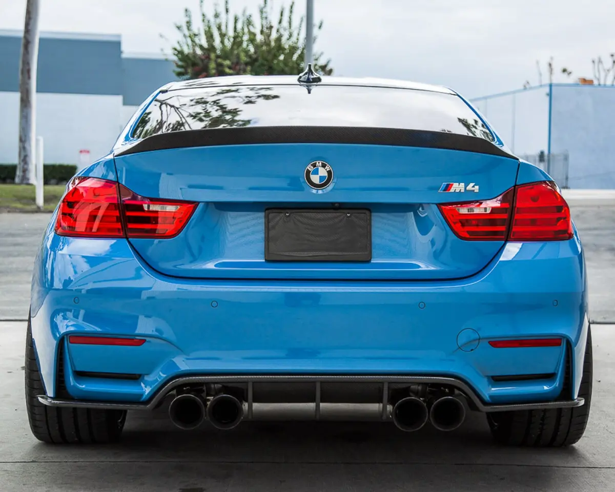 Vr Aero Carbon Fiber Rear Diffuser Bmw F82 F80 M4 M3 2015-2020 1
