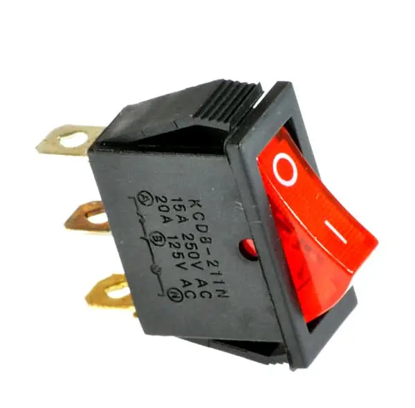 Red On/Off Switch For The Hyper Hpr 350 Electric Motorcycle 1