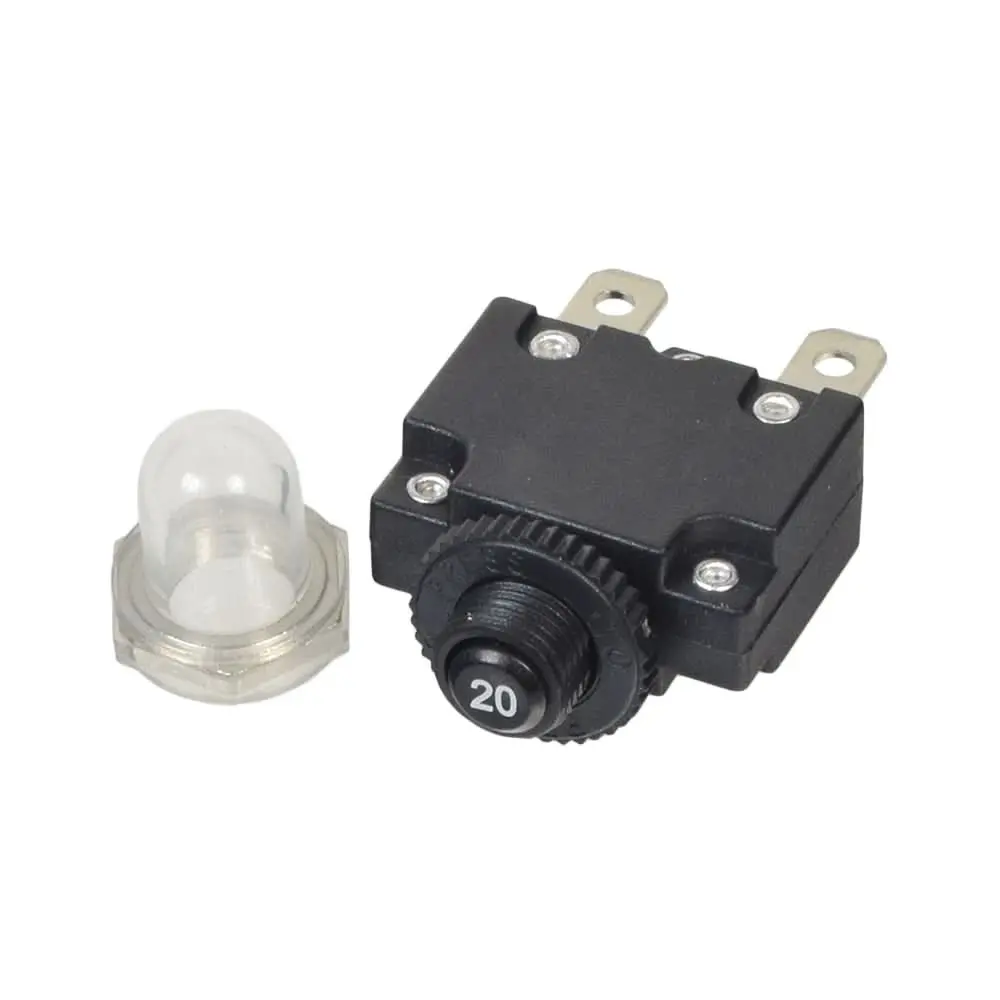 20 Amp Circuit Breaker For Razor E100, E200, E300, Espark, Pocket Rocket, Ground Force, Ground Force Drifter, & Mini Chopper (Elecbrk1003) 1