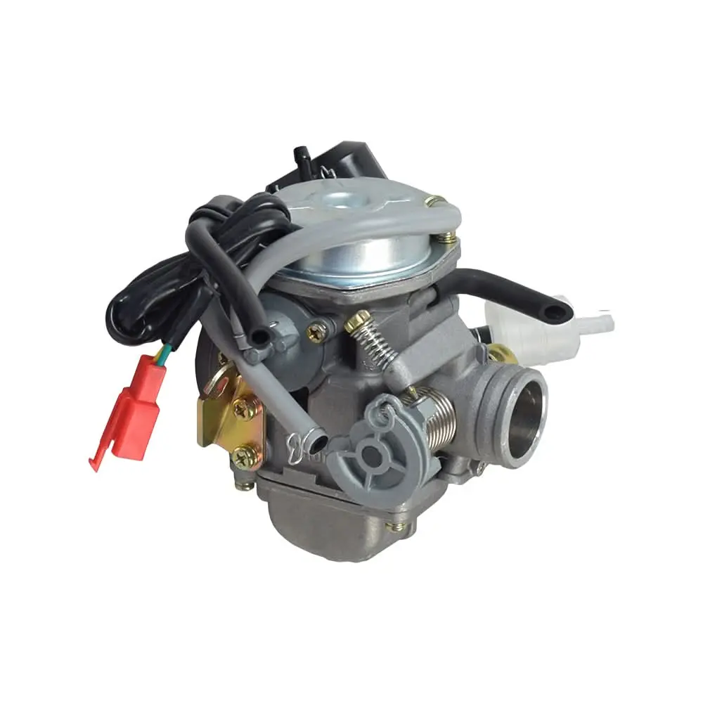 Carburetor With 24 Mm Intake & Electric Choke For The Taotao Powermax 150 Scooter 2